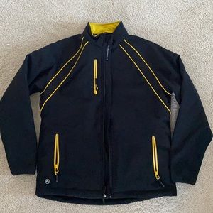 New Black and yellow Stormtech winter jacket
